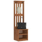 Portemanteau SANDNES 45x40x159,5 cm bois massif pin
