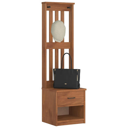 Portemanteau SANDNES 45x40x159,5 cm bois massif pin