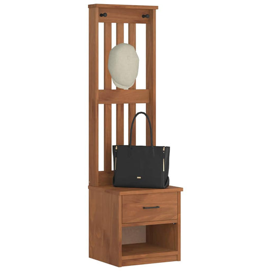 Portemanteau SANDNES 45x40x159,5 cm bois massif pin