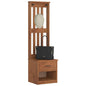 Portemanteau SANDNES 45x40x159,5 cm bois massif pin