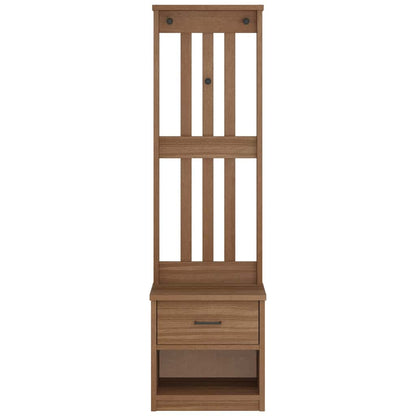 Portemanteau SANDNES 45x40x159,5 cm bois massif pin