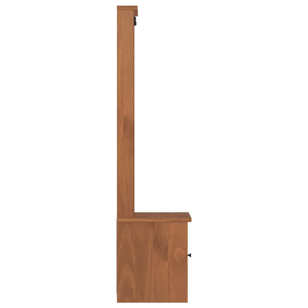 Portemanteau SANDNES 45x40x159,5 cm bois massif pin