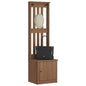 Portemanteau SANDNES 45x40x159,5 cm bois massif pin
