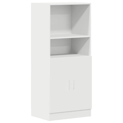 Ensemble d'armoires de cuisine 2 pcs blanc bois d'ingénierie