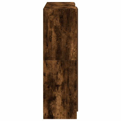 Ensemble d'armoires de cuisine 3 pcs chêne fumé