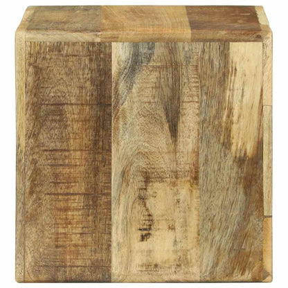 Meuble TV 2 pcs Marron Bois de manguier brut massif