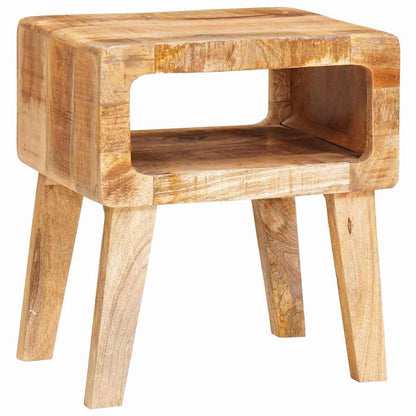Tables d'appoint 40 x 32 x 46 cm bois de manguier massif