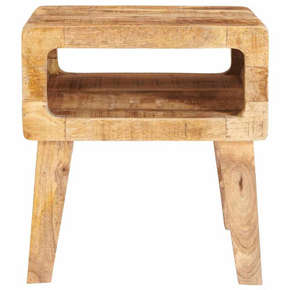 Tables d'appoint 40 x 32 x 46 cm bois de manguier massif