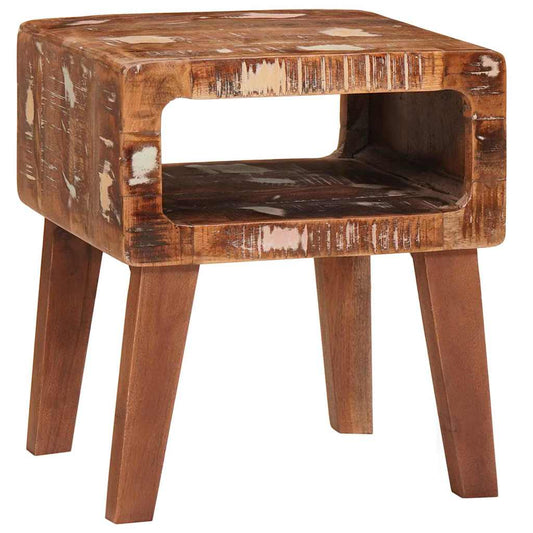 Tables d'appoint Multicolore bois de récupération massif