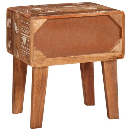 Tables d'appoint Multicolore bois de récupération massif