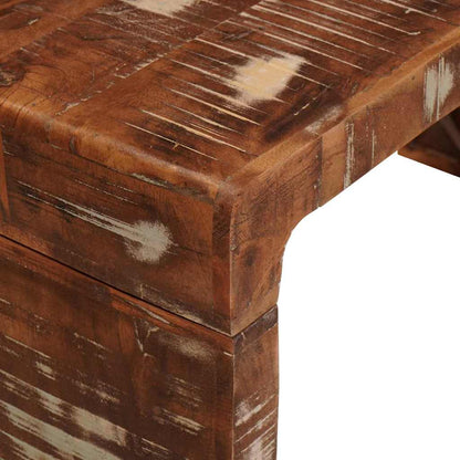 Tables gigognes 3 pcs bois de récupération massif