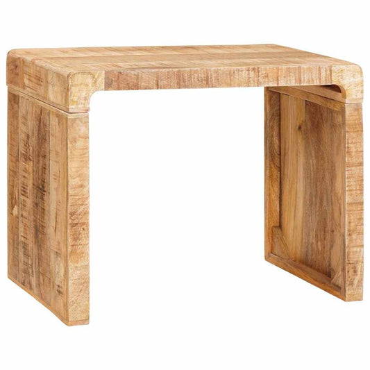 Table d'appoint Marron 60 x 35 x 45 cm bois de manguier massif