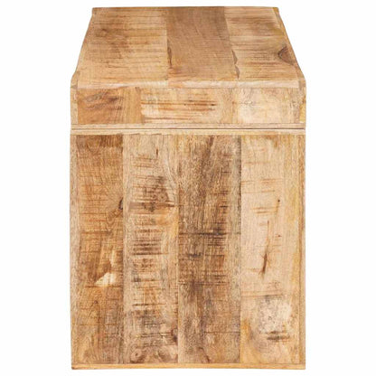 Table d'appoint Marron 60 x 35 x 45 cm bois de manguier massif