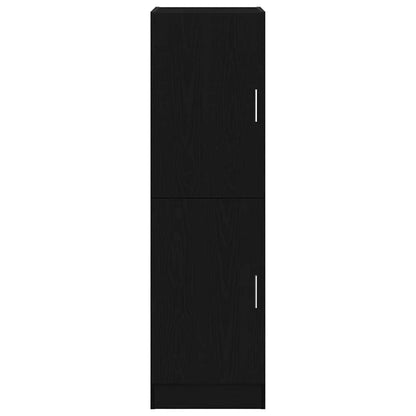Mueble de cocina negro 38x41,5x131,5 cm madera de ingeniería