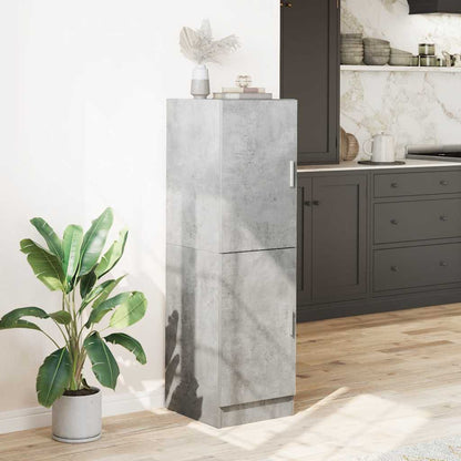 Mueble de cocina gris hormigón 38x41,5x131,5 cm madera de ingeniería