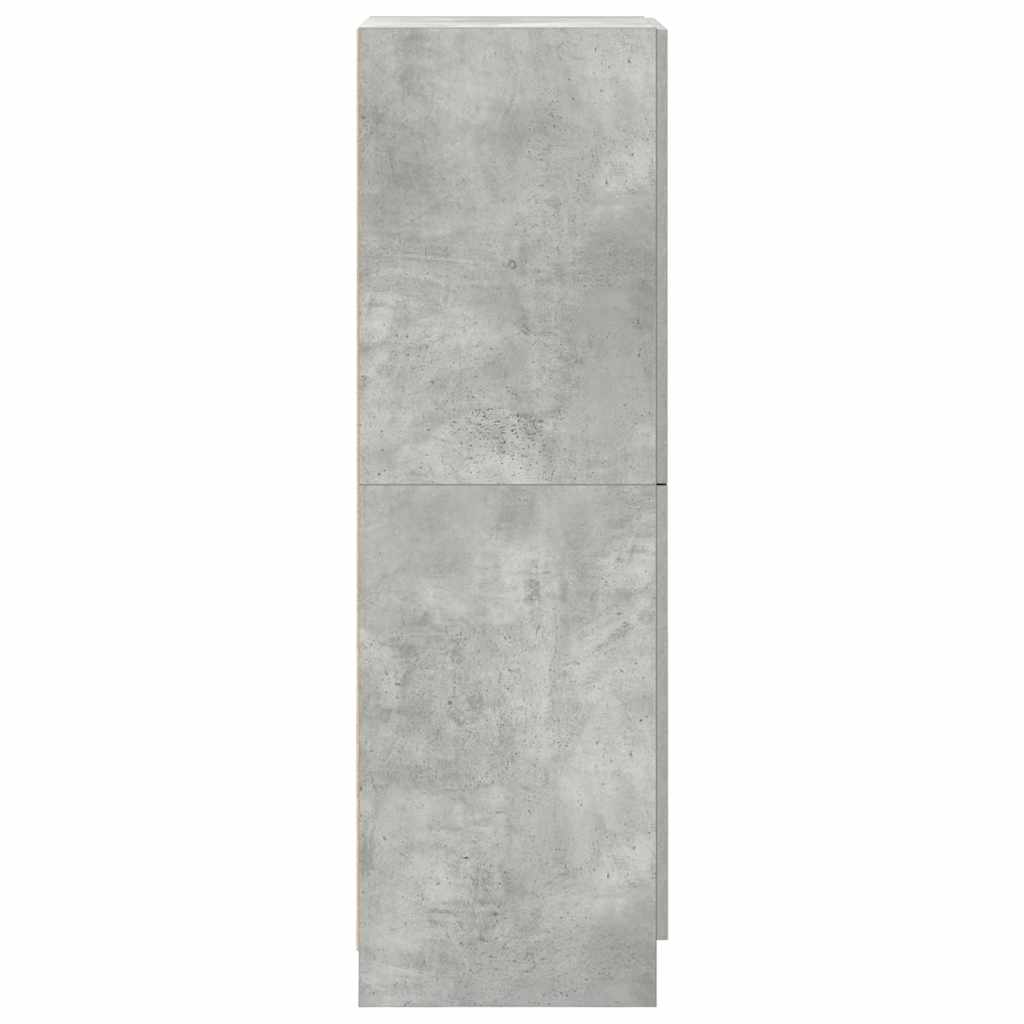 Mueble de cocina gris hormigón 38x41,5x131,5 cm madera de ingeniería