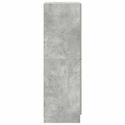 Mueble de cocina gris hormigón 38x41,5x131,5 cm madera de ingeniería