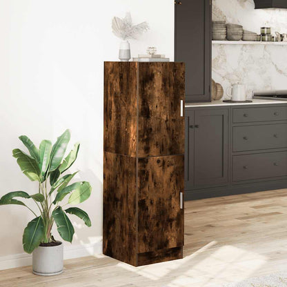Mueble de cocina de roble ahumado 38x41,5x131,5 cm madera de ingeniería