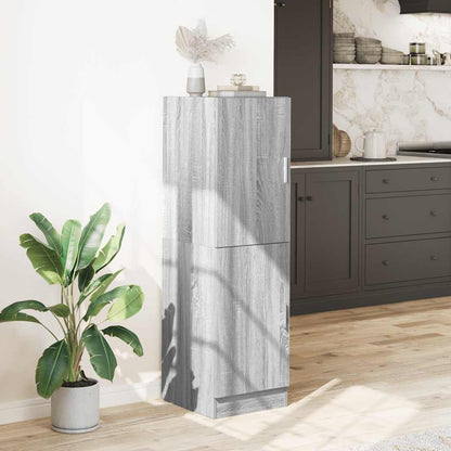 Mueble de cocina Sonoma gris 38x41,5x131,5 cm madera de ingeniería