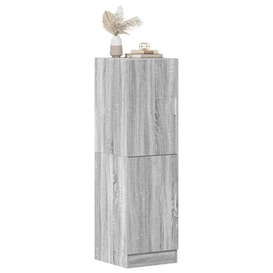 Mueble de cocina Sonoma gris 38x41,5x131,5 cm madera de ingeniería