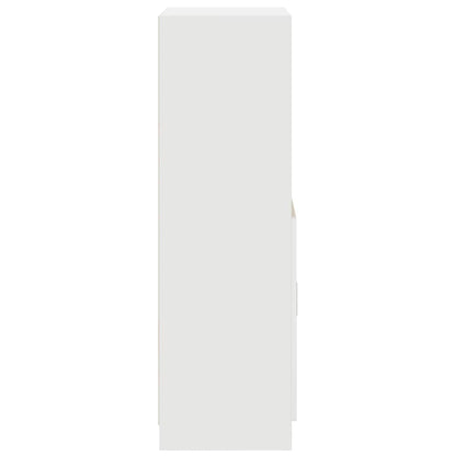 Mueble de cocina blanco 57x41,5x131,5 cm madera de ingeniería