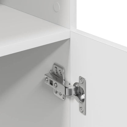 Mueble de cocina blanco 57x41,5x131,5 cm madera de ingeniería