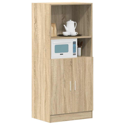 Mueble de cocina de roble Sonoma 57x41,5x131,5cm madera de ingeniería