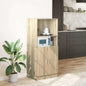 Mueble de cocina de roble Sonoma 57x41,5x131,5cm madera de ingeniería