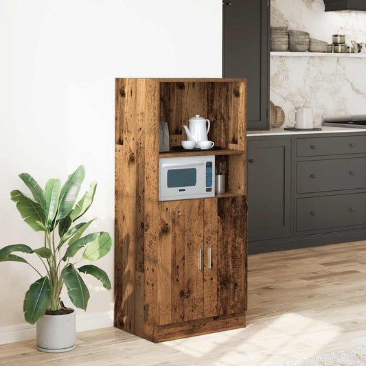 Mueble de cocina de madera antigua 57x41,5x131,5 cm madera de ingeniería