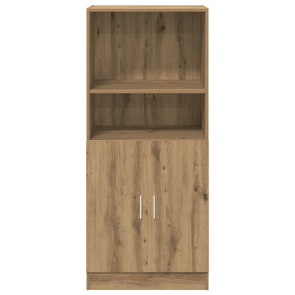 Mueble de cocina de roble hecho a mano 57x41,5x131,5 cm