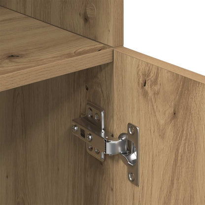 Mueble de cocina de roble hecho a mano 57x41,5x131,5 cm
