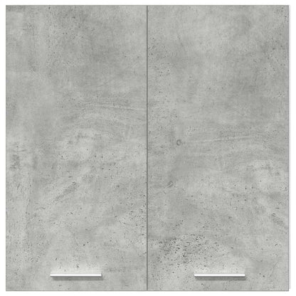Mueble de cocina de pared gris hormigón 60x31x60 cm madera de ingeniería