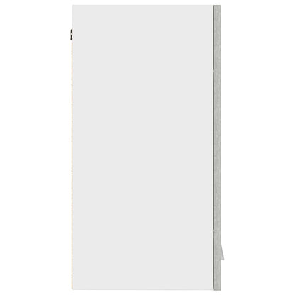 Mueble de cocina de pared gris hormigón 60x31x60 cm madera de ingeniería