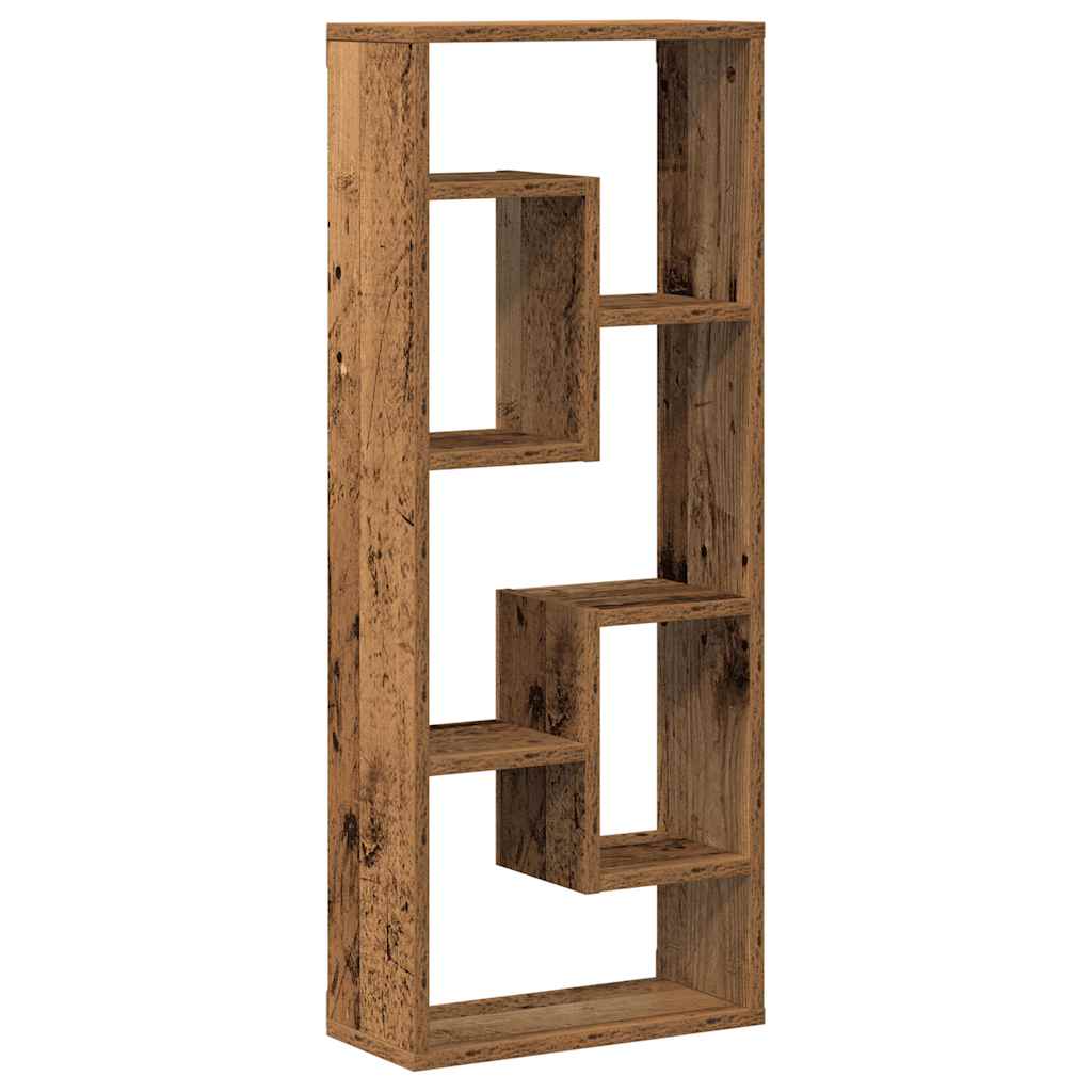 Étagère murale en bois ancien 36 x 16 x 90 cm Bois d'ingénierie
