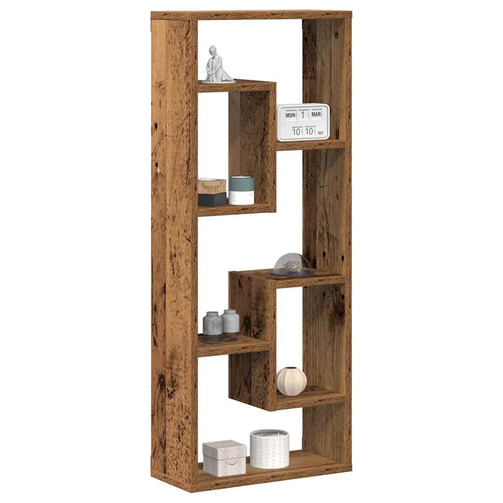Étagère murale en bois ancien 36 x 16 x 90 cm Bois d'ingénierie