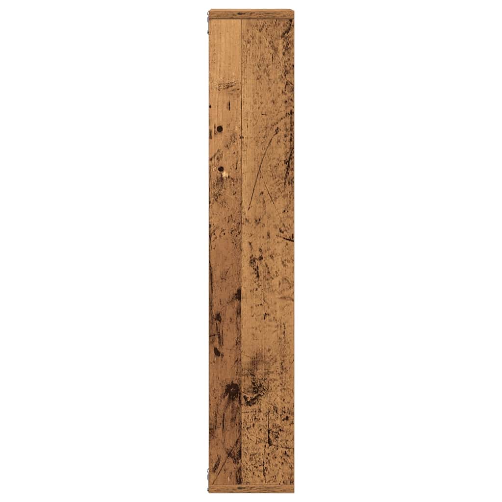 Étagère murale en bois ancien 36 x 16 x 90 cm Bois d'ingénierie