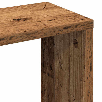 Étagère murale en bois ancien 36 x 16 x 90 cm Bois d'ingénierie