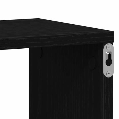 Étagère Murale Chêne noir 85 x 16 x 52.5 cm Bois d'ingénierie