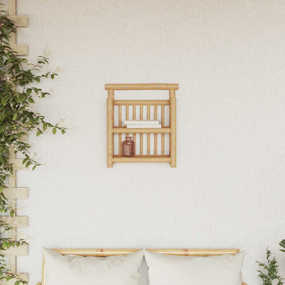Étagère Murale avec étagère Marron 40 x 13 x 44 cm Bambou