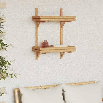 Étagère Murale avec étagère Marron 45 x 26 x 60 cm Bambou