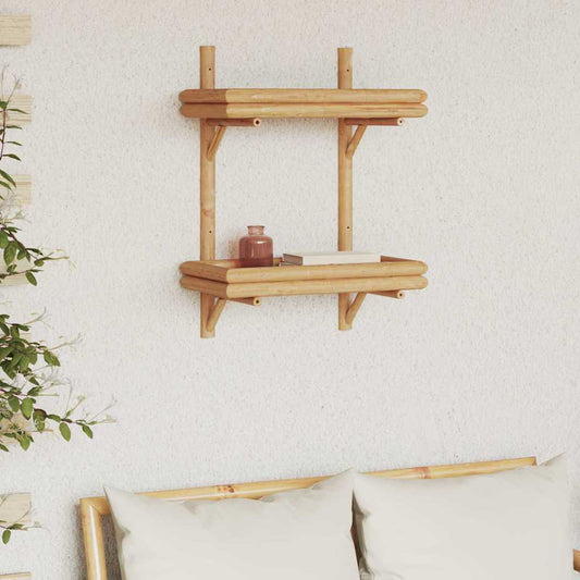 Étagère Murale avec étagère Marron 45 x 26 x 60 cm Bambou