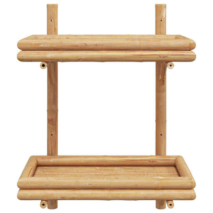 Étagère Murale avec étagère Marron 45 x 26 x 60 cm Bambou