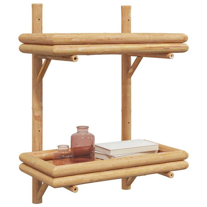Étagère Murale avec étagère Marron 45 x 26 x 60 cm Bambou