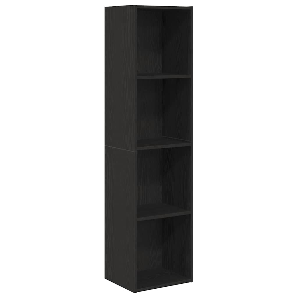 Bibliothèque Chêne noir 143 x 30 x 36 cm Bois d'ingénierie