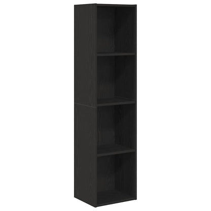 Bibliothèque Chêne noir 143 x 30 x 36 cm Bois d'ingénierie