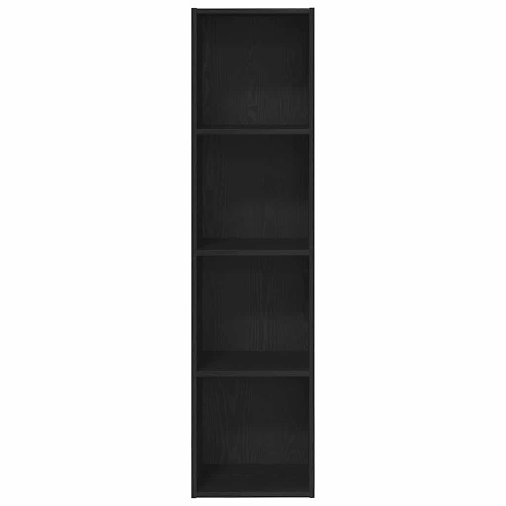 Bibliothèque Chêne noir 143 x 30 x 36 cm Bois d'ingénierie