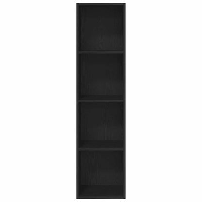 Bibliothèque Chêne noir 143 x 30 x 36 cm Bois d'ingénierie