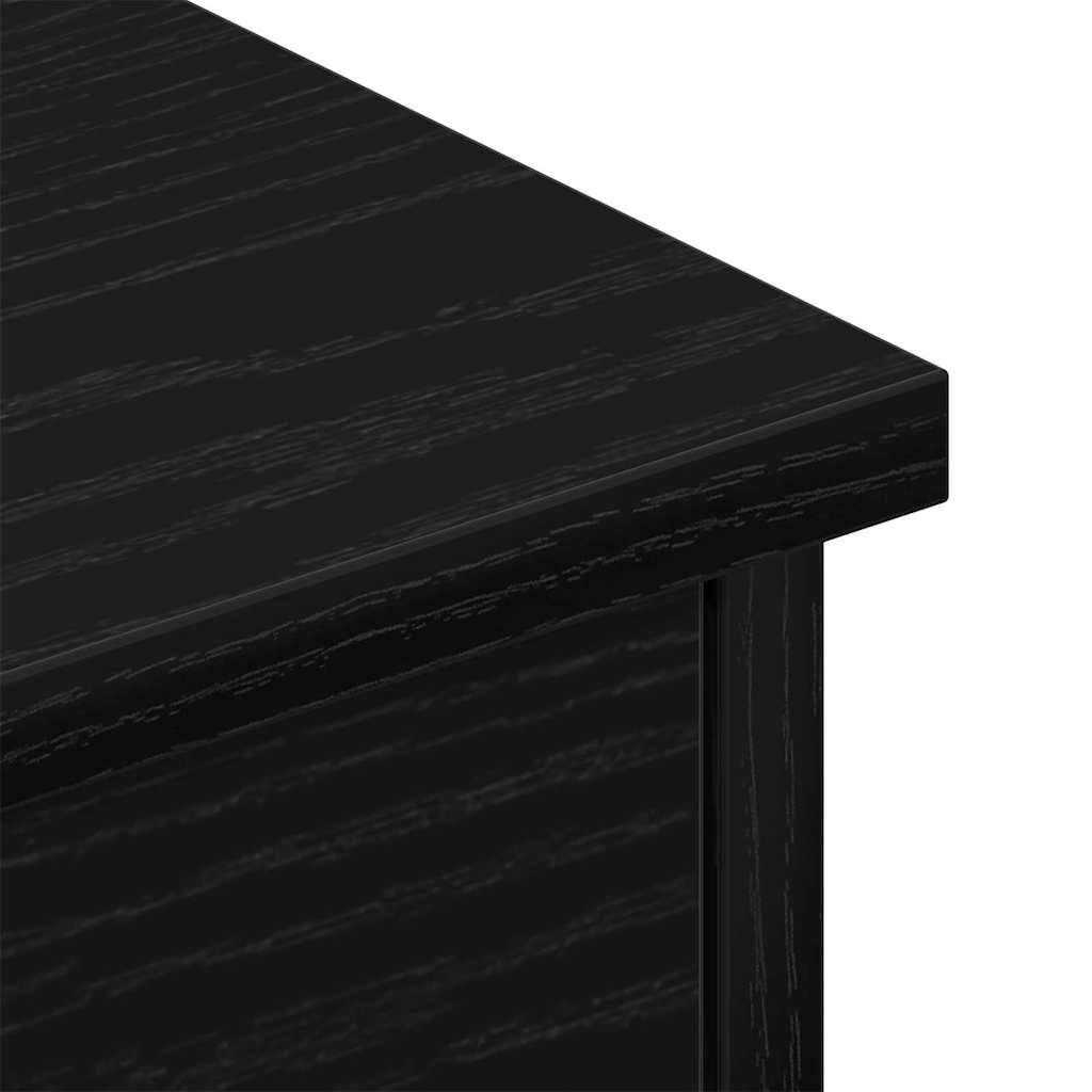 Meuble mural Chêne noir 60 x 26 x 18.5 cm Bois d'ingénierie
