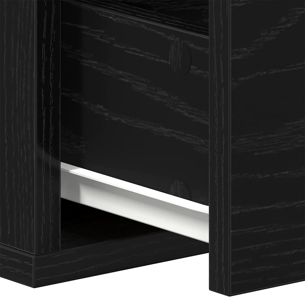 Meuble mural Chêne noir 60 x 26 x 18.5 cm Bois d'ingénierie
