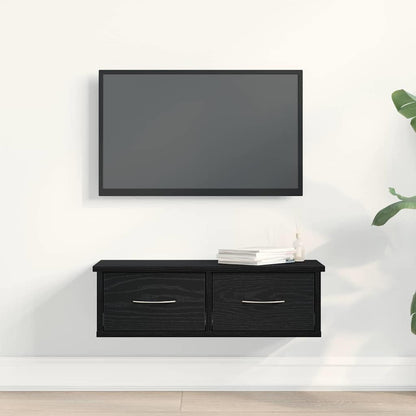Meuble mural Chêne noir 60 x 26 x 18.5 cm Bois d'ingénierie